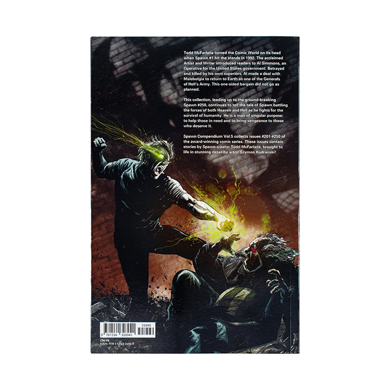 【现货】再生侠Spawn（卷5）英文漫画进口原版图书Spawn Compendium, Volume 5Todd McFarlane Image Comics - 图2