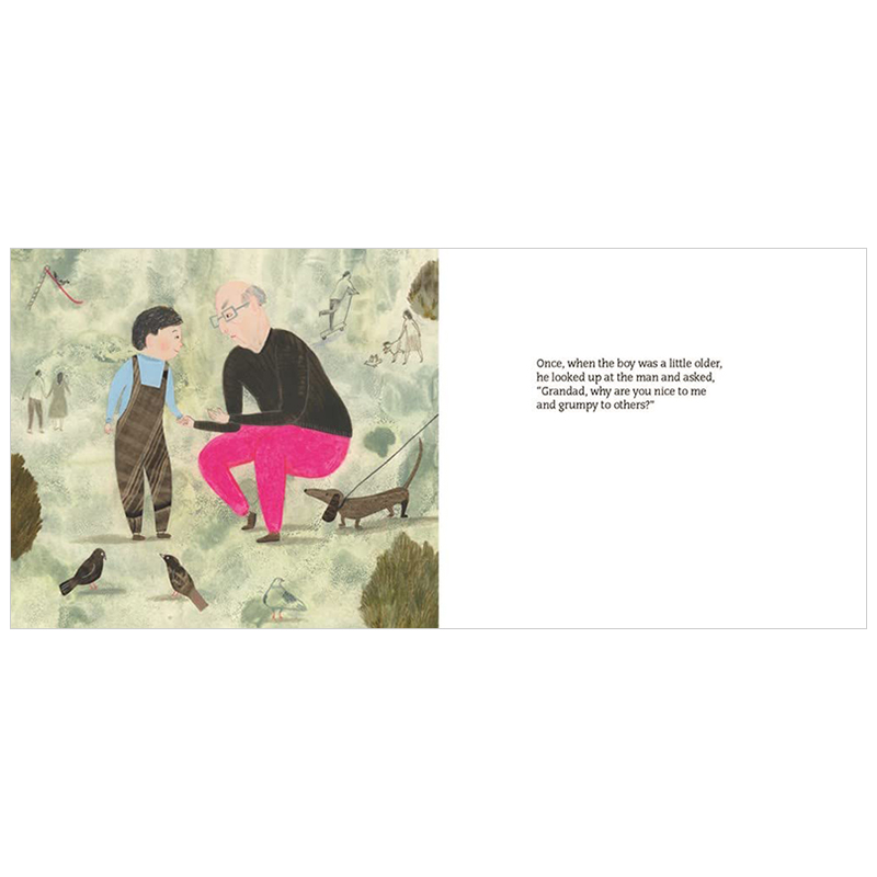 【预 售】Grandad‘s Pink Trousers，【捷克Andrea Tachezy】公的粉色裤子 英文儿童本插画师 进口原版 Kobi Yamada, Natalie Rus - 图3