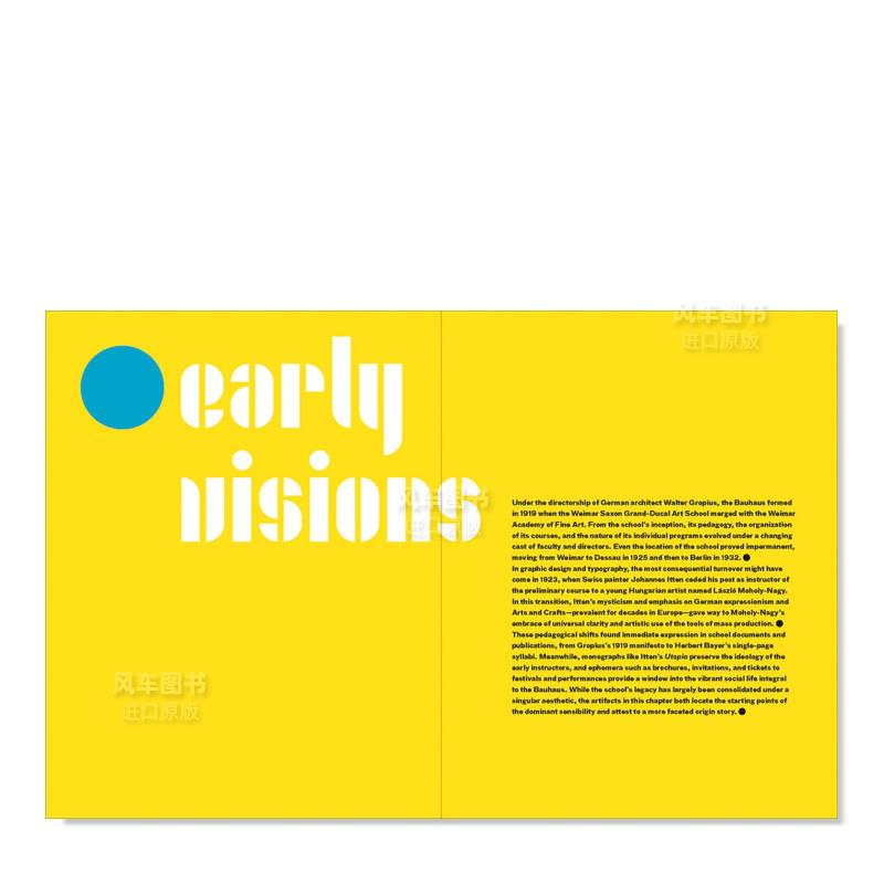 【预 售】包豪斯排版 100 Bauhaus Typography at 100英文艺术原版图书进口书籍Ellen Lupton - 图1