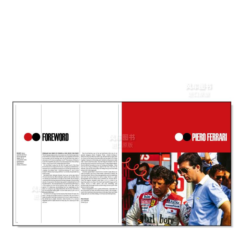【预售】法拉利车队F1画册英文摄影商业进口原版外版书精装Ferrari: From Inside and Outside Photographer Ercole Colombo ACC - 图0