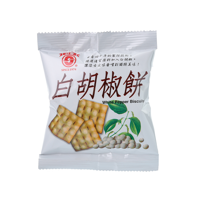 台湾薄脆冬笋饼日香白胡椒饼干散装多口味小吃小包装锅巴零食食品 - 图3