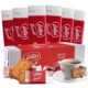Heqing imported Belgian coffee mate caramel biscuits