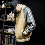 Утепленная бархатная бейсбольная форма, мужская зимняя демисезонная куртка, в американском стиле, увеличенная толщина