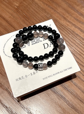 双圈手链手串饰品礼物高级