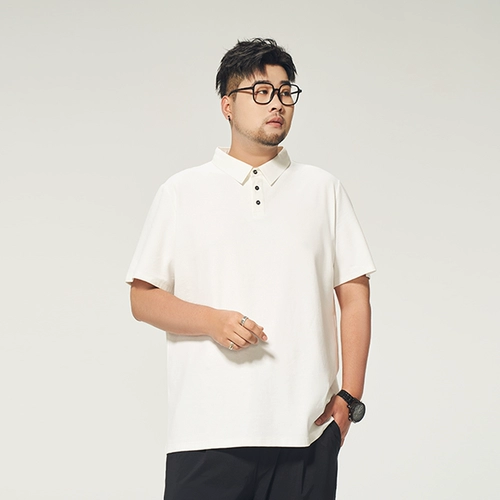 黑劲 Цветная дышащая футболка polo, большой размер, короткий рукав