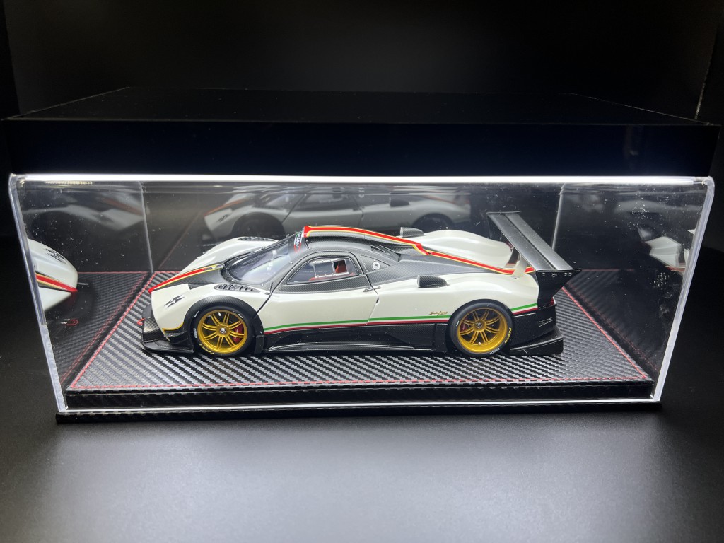 1:18汽车模型亚克力防尘罩展示盒 Autoart CMC BBR模型收藏专用-图2