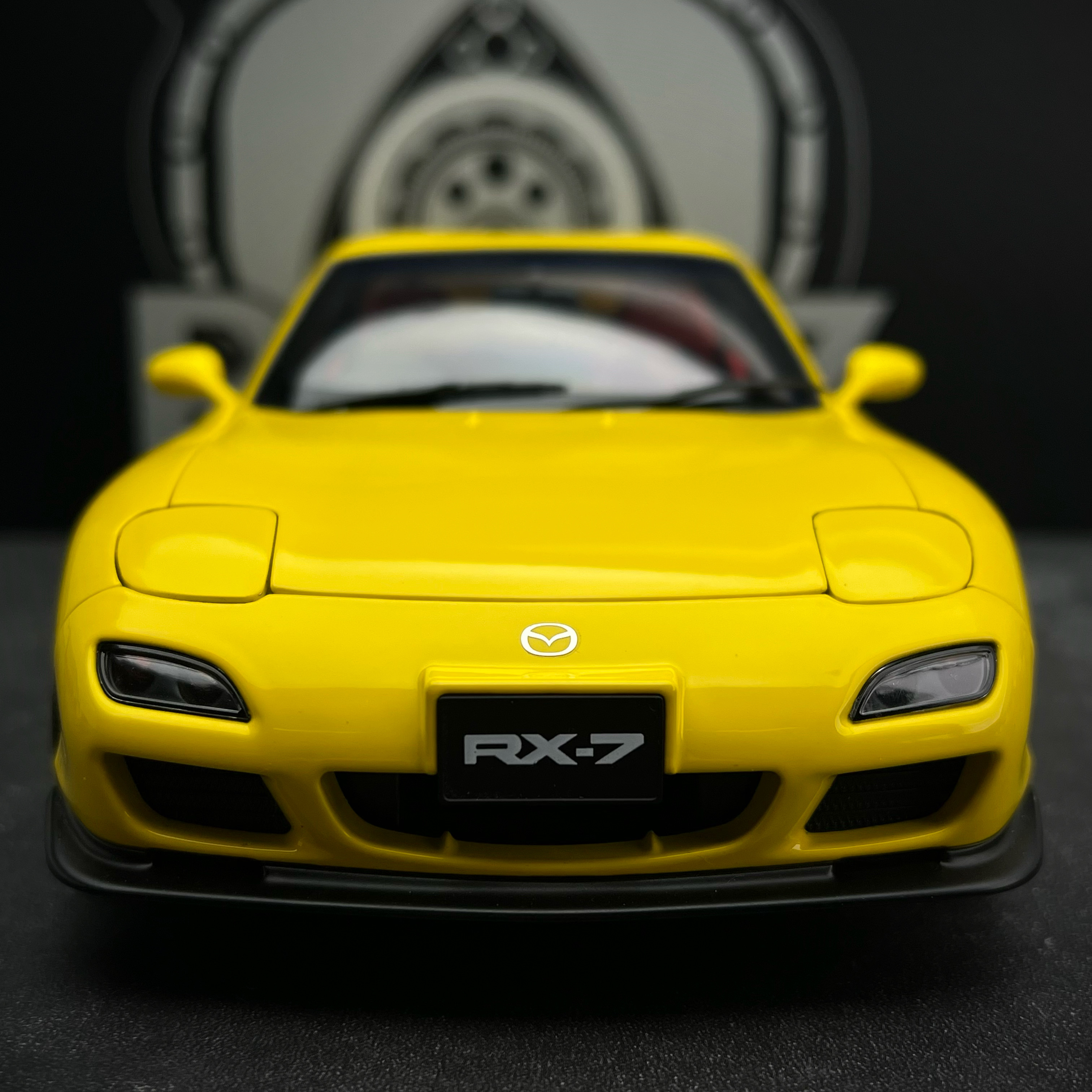 沙沙汽车模型POLAR MASTER 1:18马自达RX7 Bathurst R合金收藏品-图2