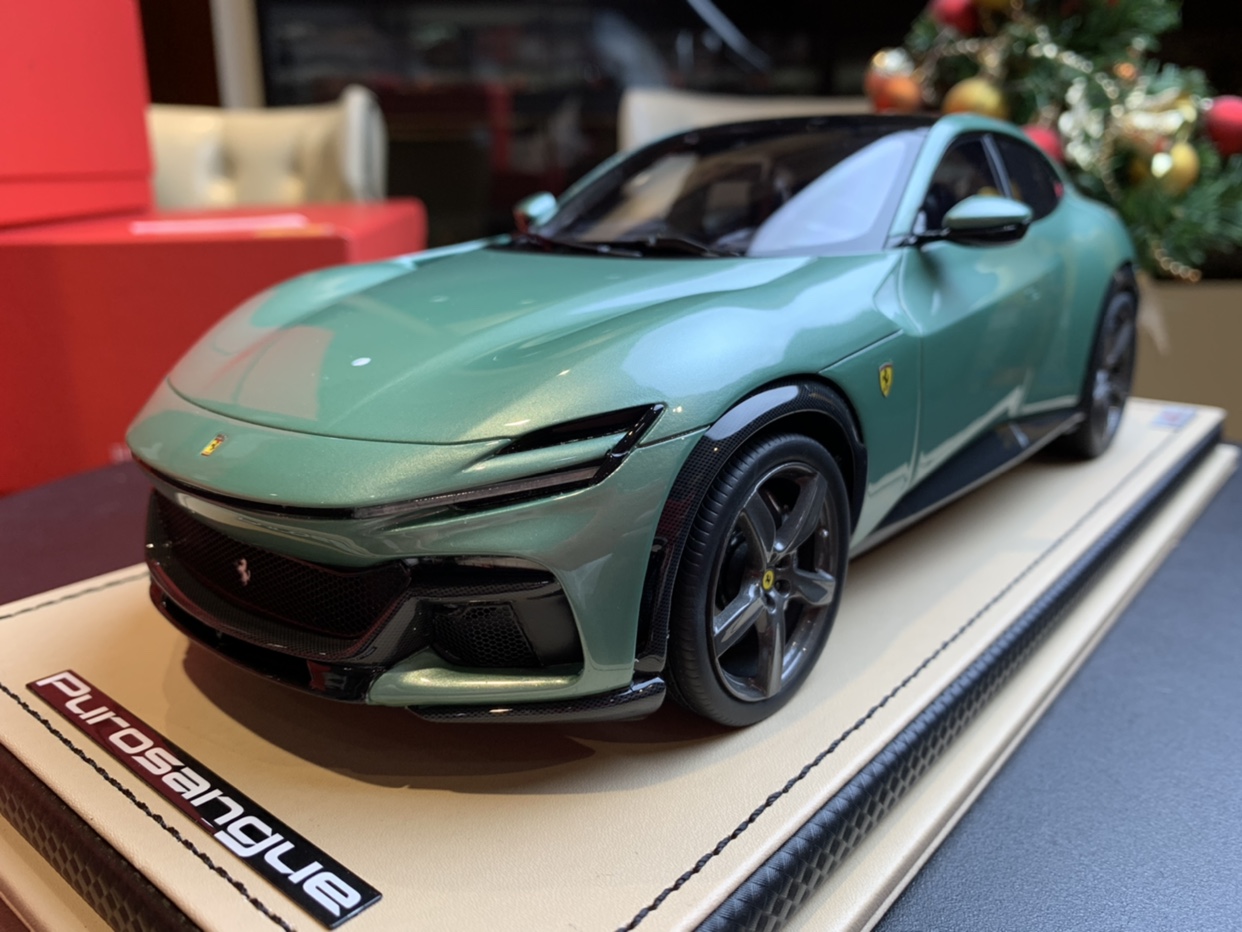 沙沙汽车模型 MR 1:18法拉利Purosangue V12 SUV树脂收藏品摆件 - 图1