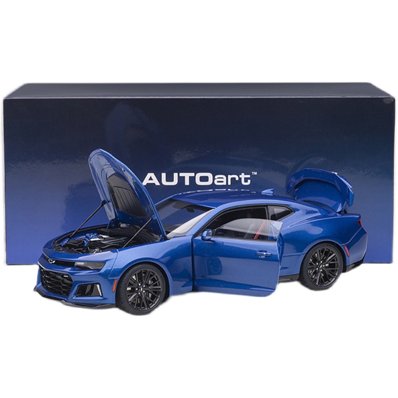 沙沙汽车模型Autoart奥拓1:18雪佛兰科迈罗ZL1 2017肌肉车收藏 - 图3