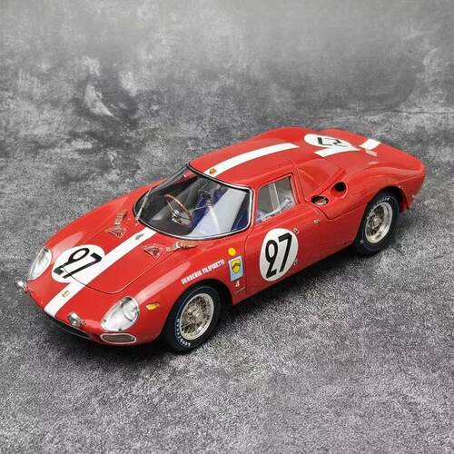 沙沙汽车模型CMC 1:18 法拉利250LM 勒芒合金全开收藏品摆件 - 图3