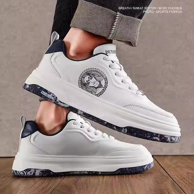 杜莎米娅2025秋冬休闲鞋轻奢板鞋时尚百搭透气防滑男鞋小白鞋潮鞋,淘宝优惠券,粉丝福利购,淘宝优惠卷