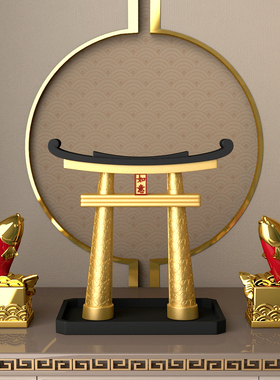 陶瓷装饰新中式客厅电镀鱼跃龙门