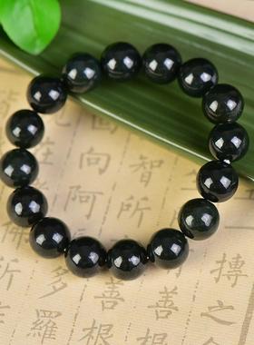 天然青玉和田玉手串男女同款