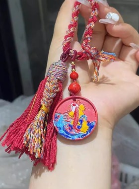 云南大理油纸伞蝴蝶挂件吊坠