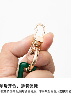 新款DIY手机壳手提链女款包包手提链 亚克力彩色手链可拆卸链子
