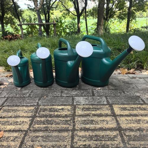 3-10L洒水壶长嘴大容量塑料淋花壶家用浇菜花洒喷壶园艺 浇花水壶 - 图2