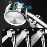 Украшенная душевая насадка для душа набор домашней ванной великолепный душ ослепительный шланг для водонагревателя