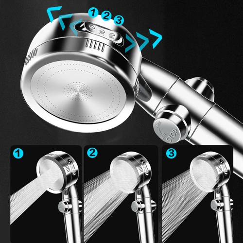Украшенная душевая насадка для душа набор домашней ванной великолепный душ ослепительный шланг для водонагревателя