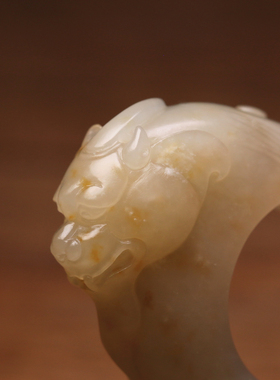 天然籽料扳指手玩件新疆和田玉