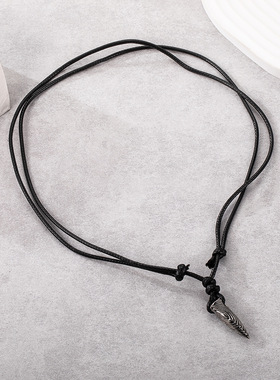 欧美跨境复古项坠合金女