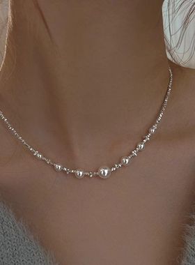 花阁原创荆棘高级感s925小众锁骨