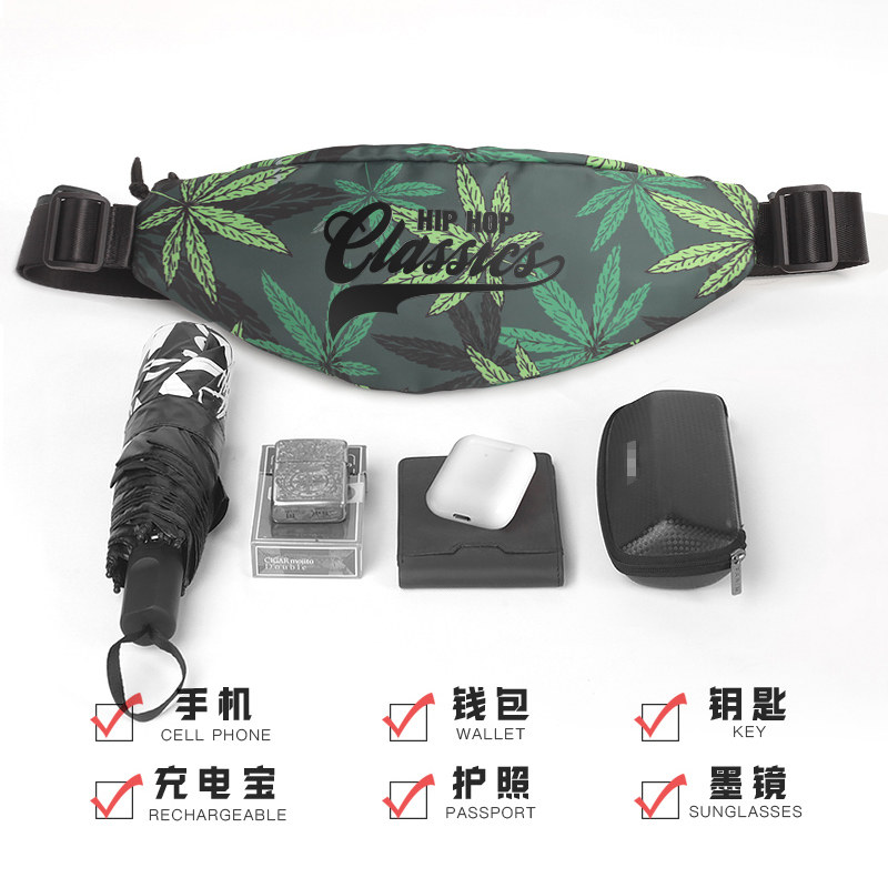 杰葳新潮牌胸包休闲 杰葳新男士包袋