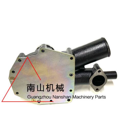 日立ZAX350LC-5B水泵6HK1国四发动机水泵总成1-87310487-2水泵挖 - 图2