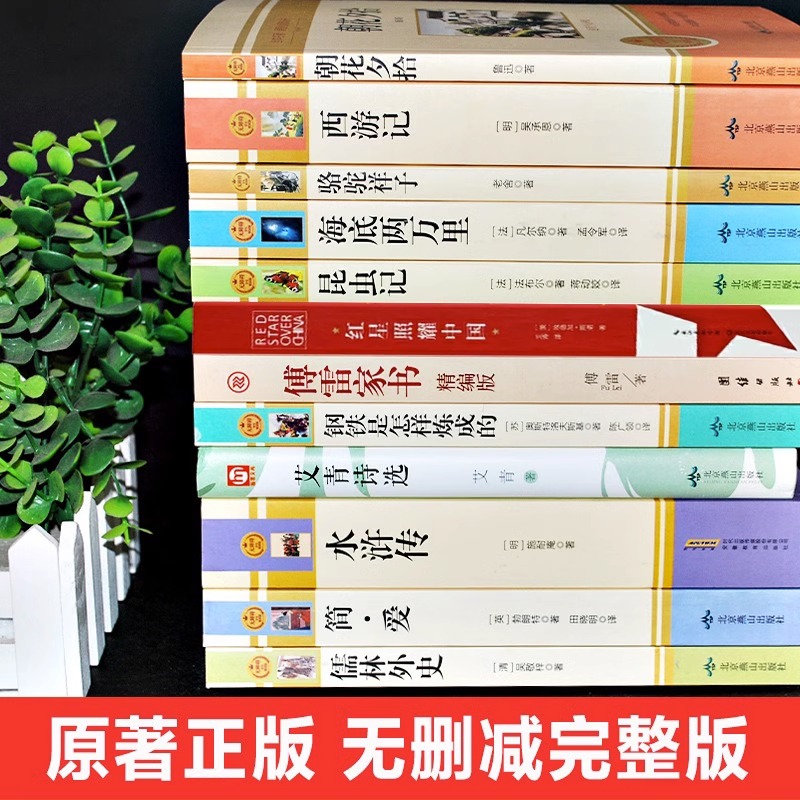 全套12册 初中必读名著十二本课外读物阅读书籍 七八九年级上下册语文书目全套老师推荐配套人教版初中生中考必读名著适合看的书 - 图2