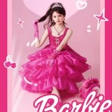 Розовый реквизит для фотографии, наряд маленькой принцессы, юбка, подходит для подростков