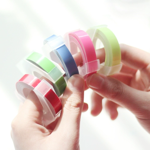 Корейская метка машины не -плащная резиновая лента заменить ядра Chozle Color Band лента Diy Декоративная лента