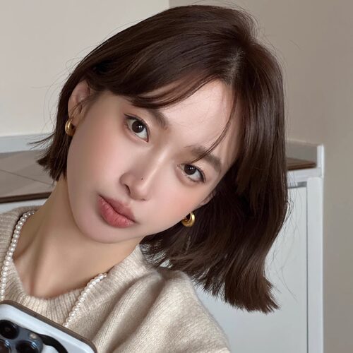 耳环女高级感拉丝耳圈2026新款爆款金色圈圈耳饰耳扣纯银银针耳钉 - 图3