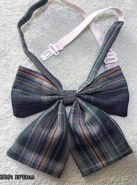 学院风女童制服领结免打毕业照