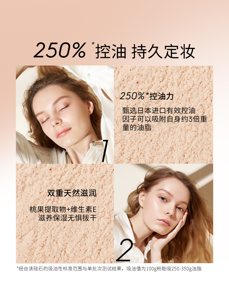 玛丽黛佳八角蜜粉定妆散粉哑光珠光粉饼防水耐汗八面玲珑雾面持久-图2