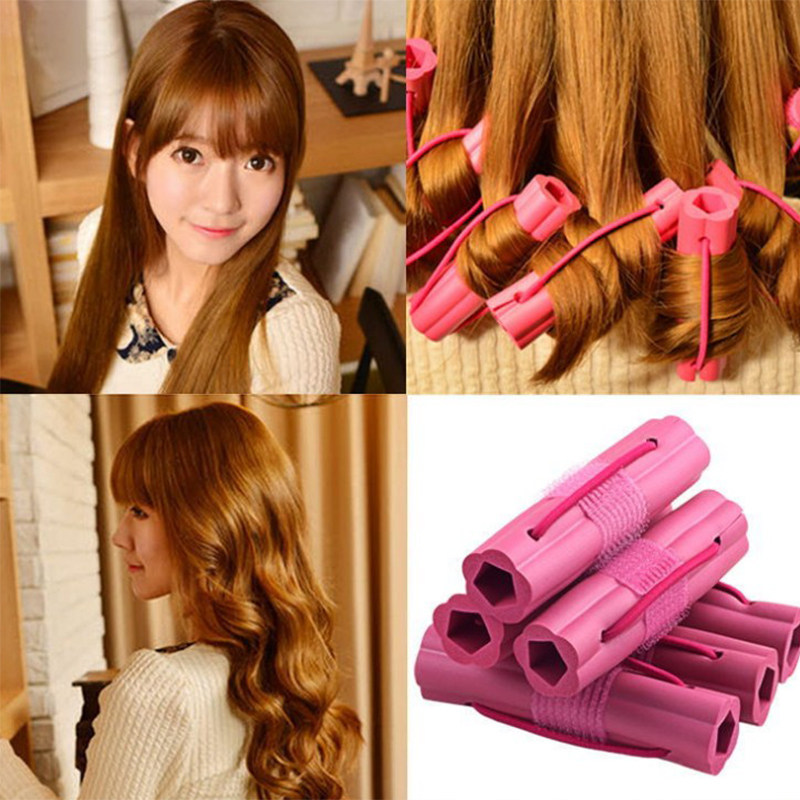 日本睡眠卷发筒神器波浪海绵卷发棒 三千海珍珠发饰