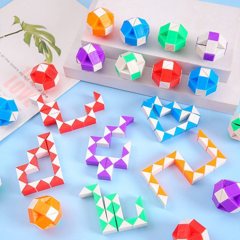 儿童球形魔尺百变魔尺24段幼儿园中小学生折叠儿童 益智玩具批发,淘宝优惠券,粉丝福利购,淘宝优惠卷