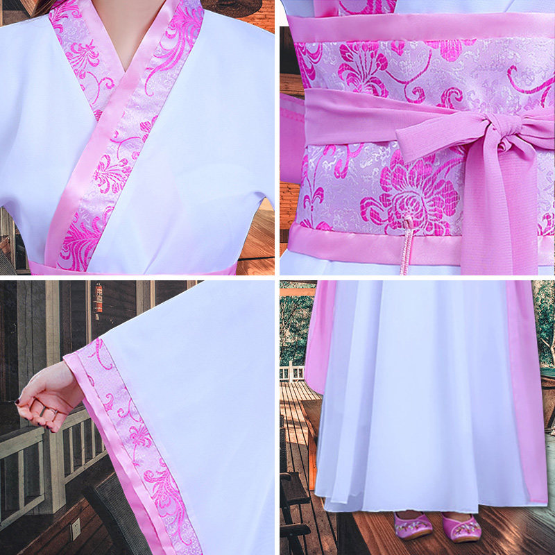 中国风夏季襦裙公主仙女服装汉服 nrh民族服装/舞台装