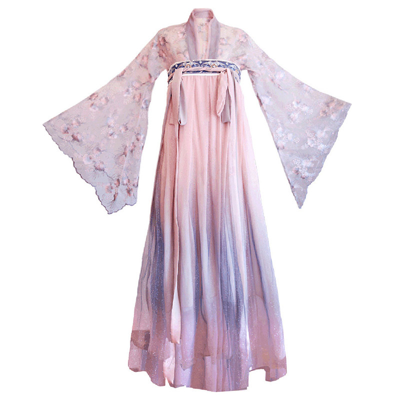 夏季仙气花神赋超仙飘逸中国风汉服 nrh民族服装/舞台装