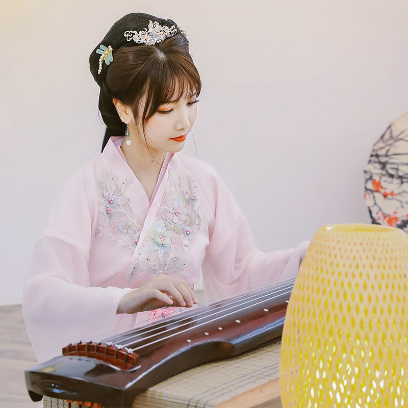 中国风古装飘逸超仙夏季仙气汉服 nrh民族服装/舞台装