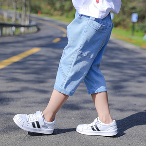 男童七分裤夏季牛仔短裤