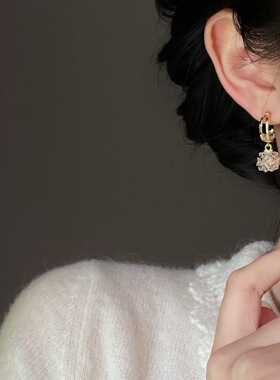 blingbling!甜美可爱纯银耳饰