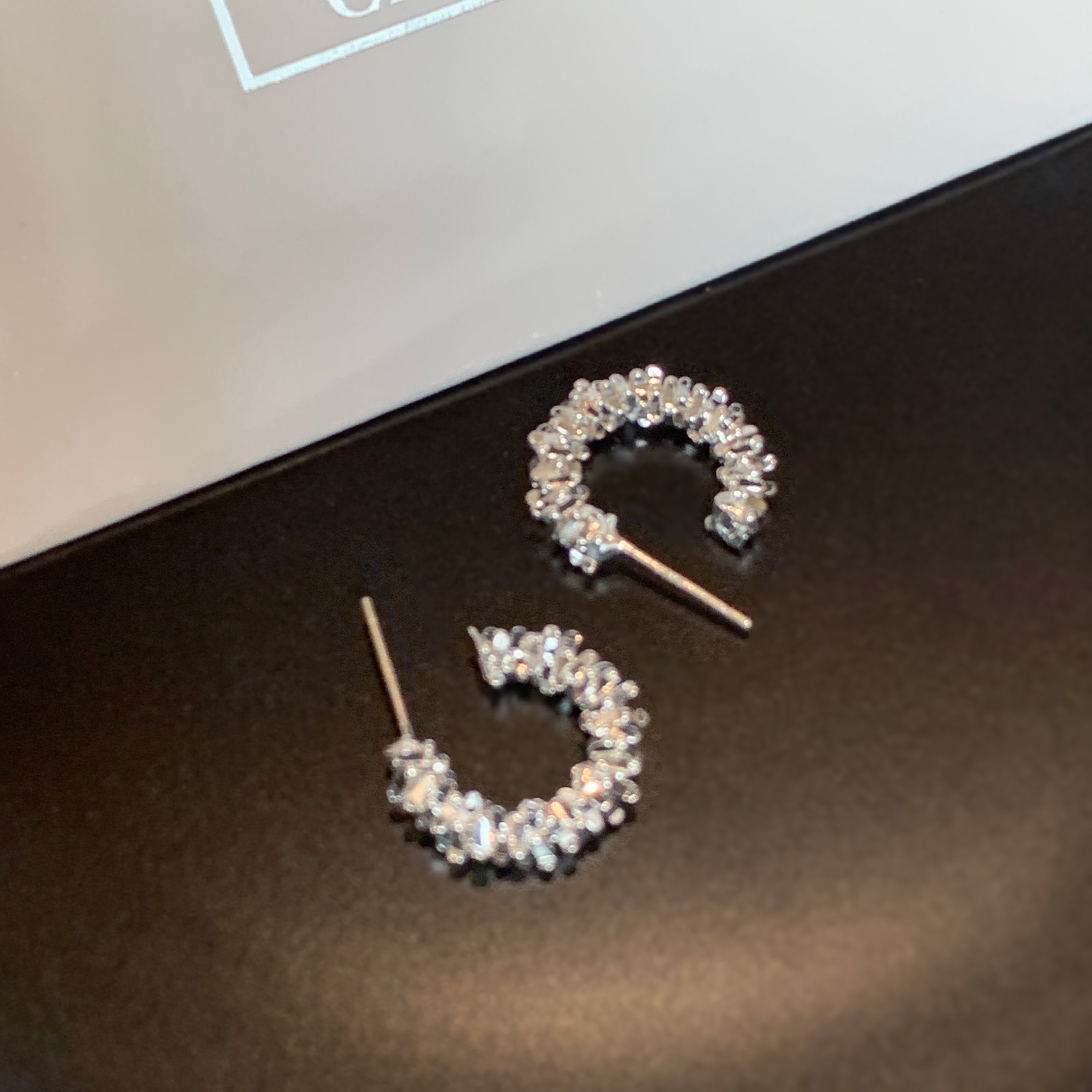 「光」银色碎银子金属耳饰蚊香盘耳夹女简约冷淡风耳环耳圈耳钉银,淘宝优惠券,粉丝福利购,淘宝优惠卷