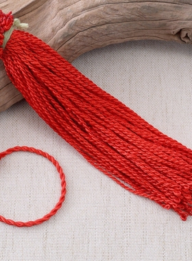 本命年红绳手链女红色手绳男编织金刚结情侣小礼物
