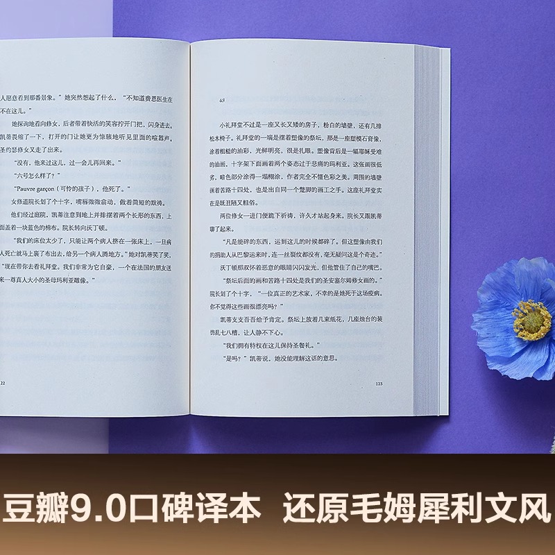 面纱毛姆著爱德华诺顿电影原著讲述了爱情中所有的背叛猜忌报复还有我们终将面对的离别与自我救赎 GM-图2