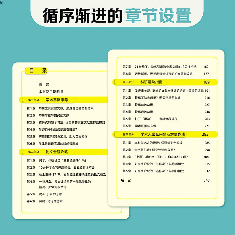 【赠高效学习+生活手册】学术咸鱼自救指南SSCI副主编钱婧著 研0参考解决本硕博读研问题轻松过稿快乐上岸 论文研究科研学术写作书 - 图3