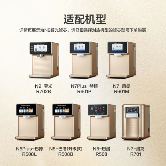 碧云泉旗舰店N系列净水机R508/R601/R702原装正品滤芯顺丰包邮