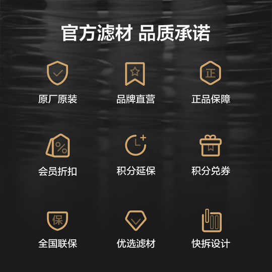 碧云泉旗舰店N系列净水机R508/R601/R702原装正品滤芯顺丰包邮