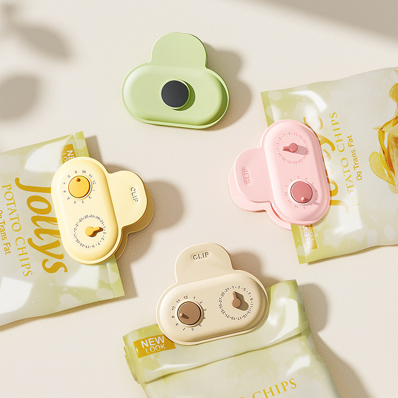 小熊食品封口夹密封夹零食封口夹厨房夹子防潮食品袋保鲜夹,淘宝优惠券,粉丝福利购,淘宝优惠卷