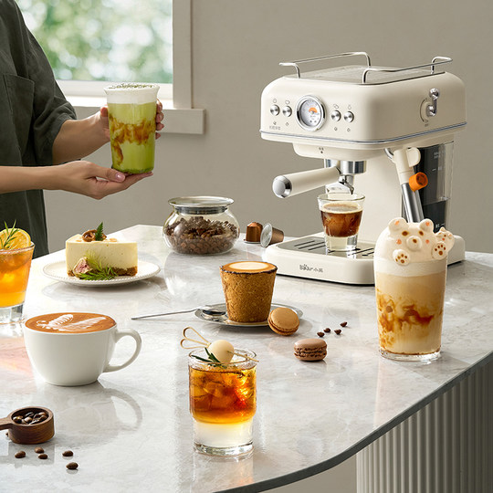 Bear hot and cold capsule coffee machine