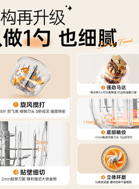品牌第1，分月龄辅食机
