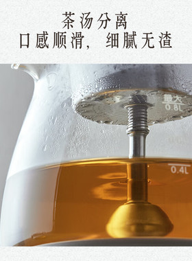 小熊煮茶器煮茶壶电茶炉自动办公室小型泡茶壶茶盘冲泡喷淋保温